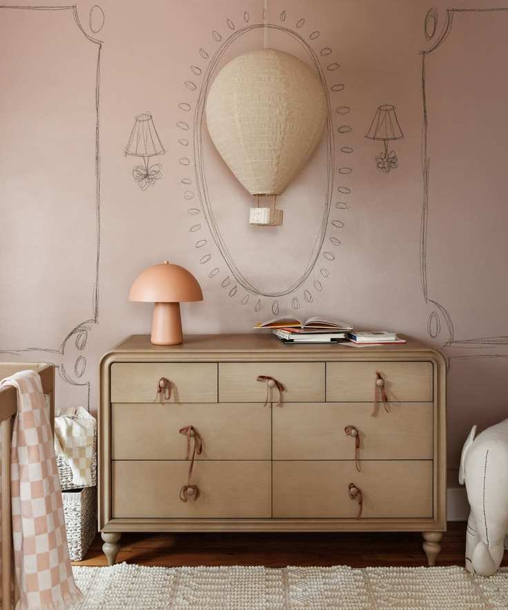 the pink nursery leanne ford designed for her niece
